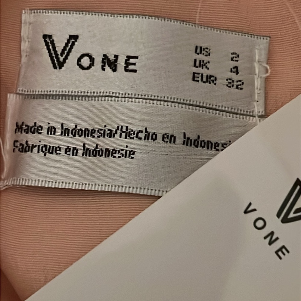 Anthropologie Vone cream Midi Cap Sleeve Lace Sheath Dress Size 2 - Picture 8 of 9